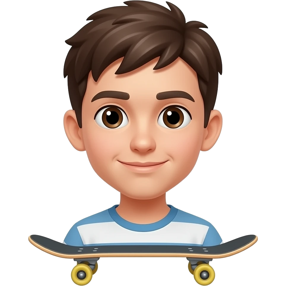 boy with board emoji