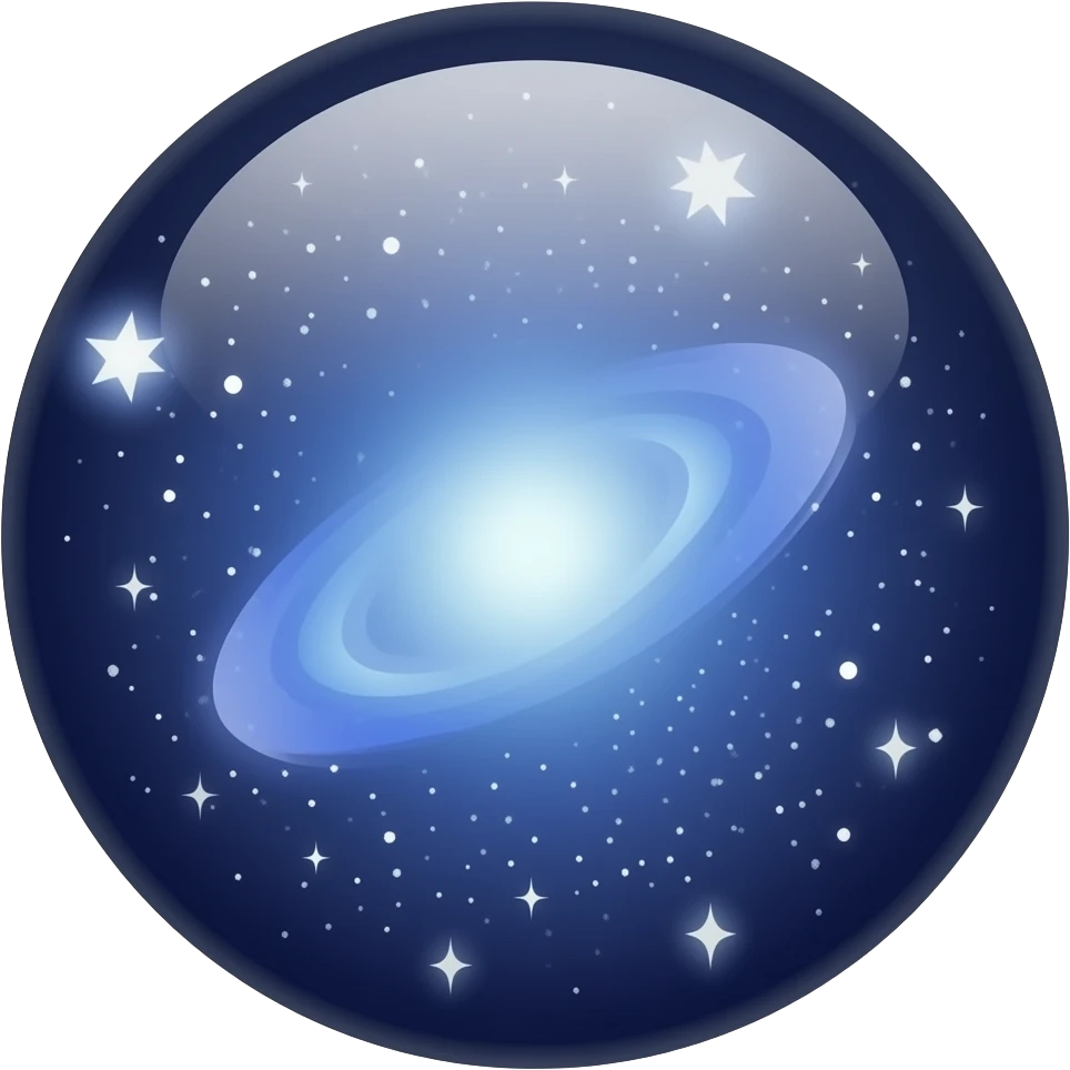Galaxy  beads emoji