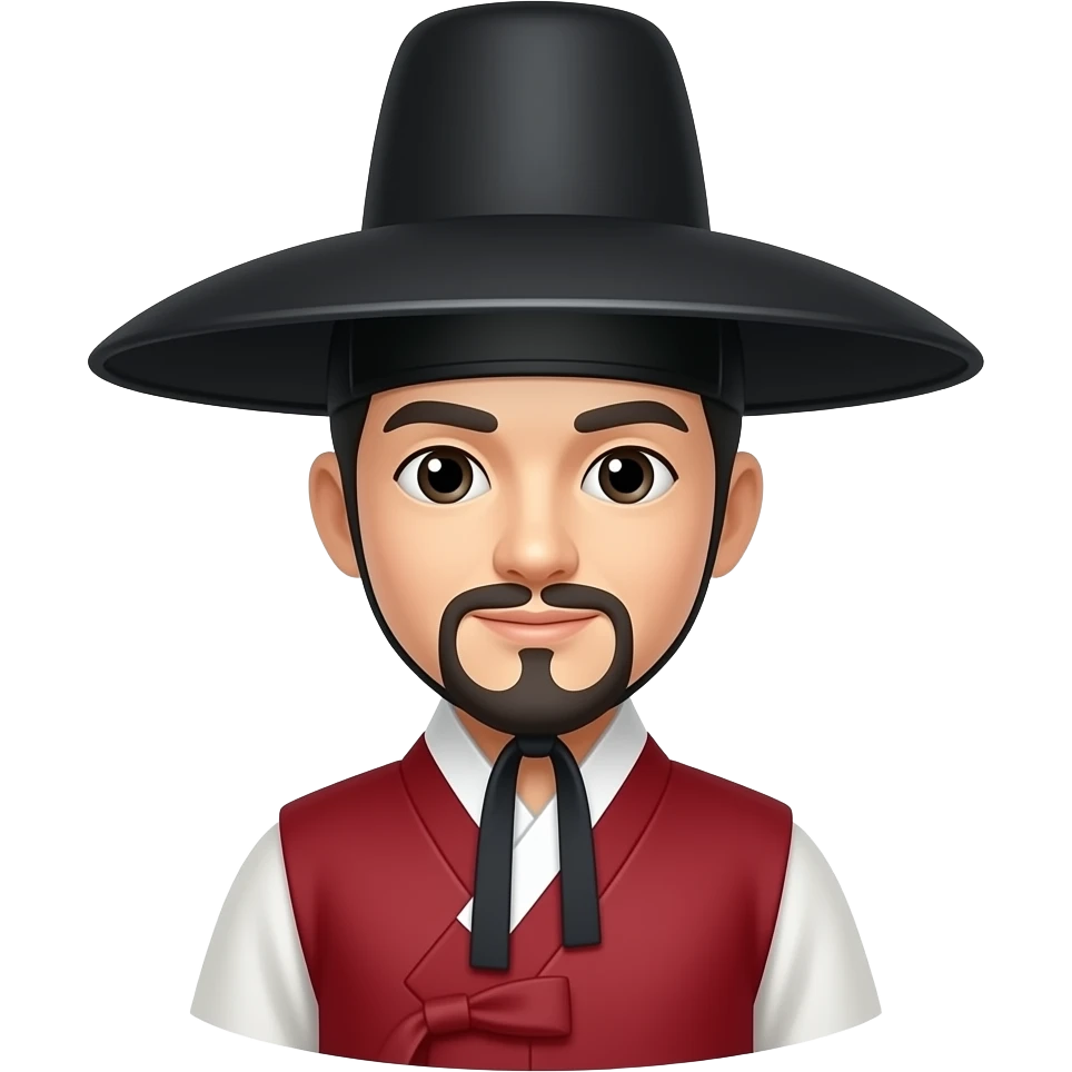 선비 한국의 emoji