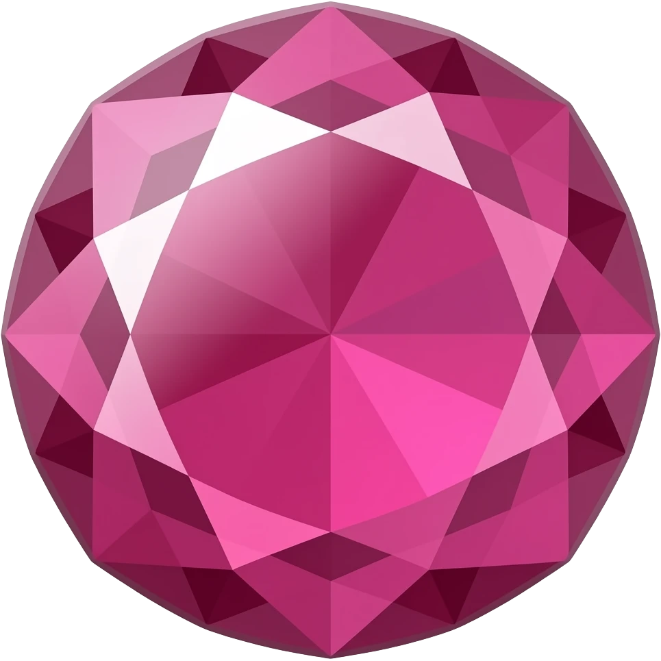 Faceted Ruby emoji