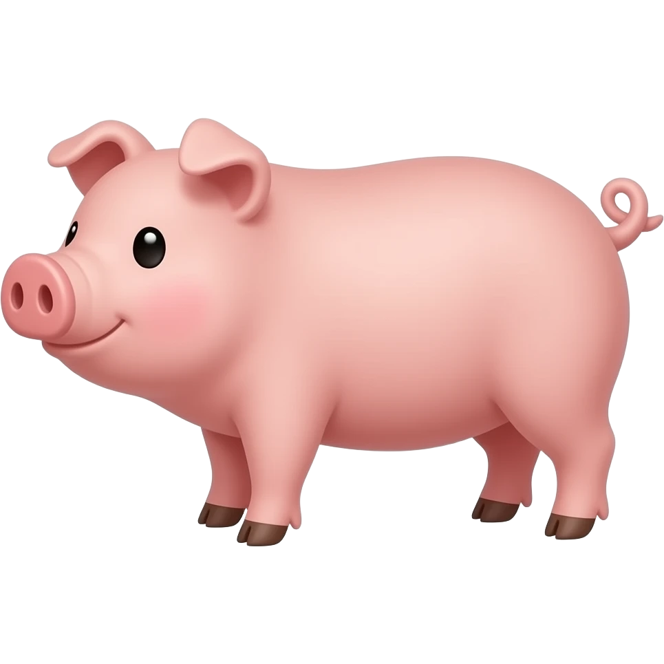 임어당 돼지 멍청이 emoji