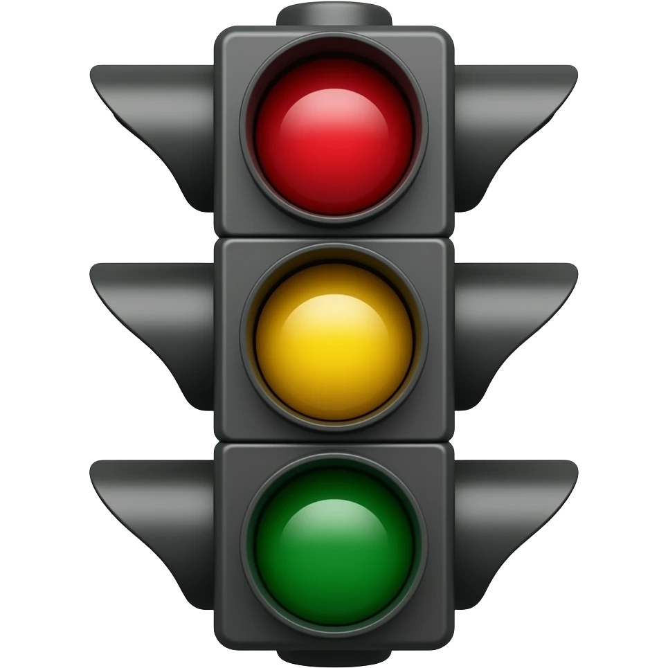 Vertical Traffic Light emoji