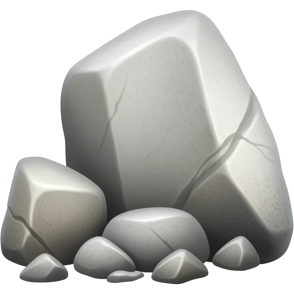 rocks emoji