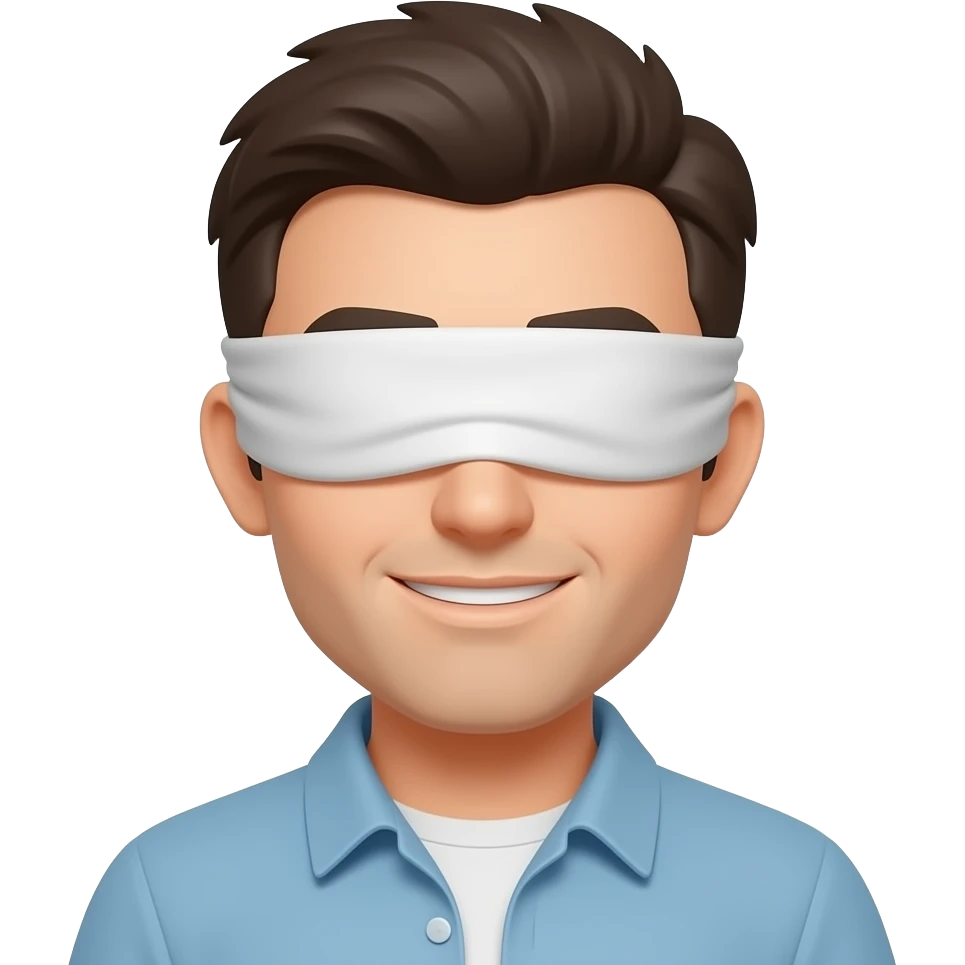 blind emoji
