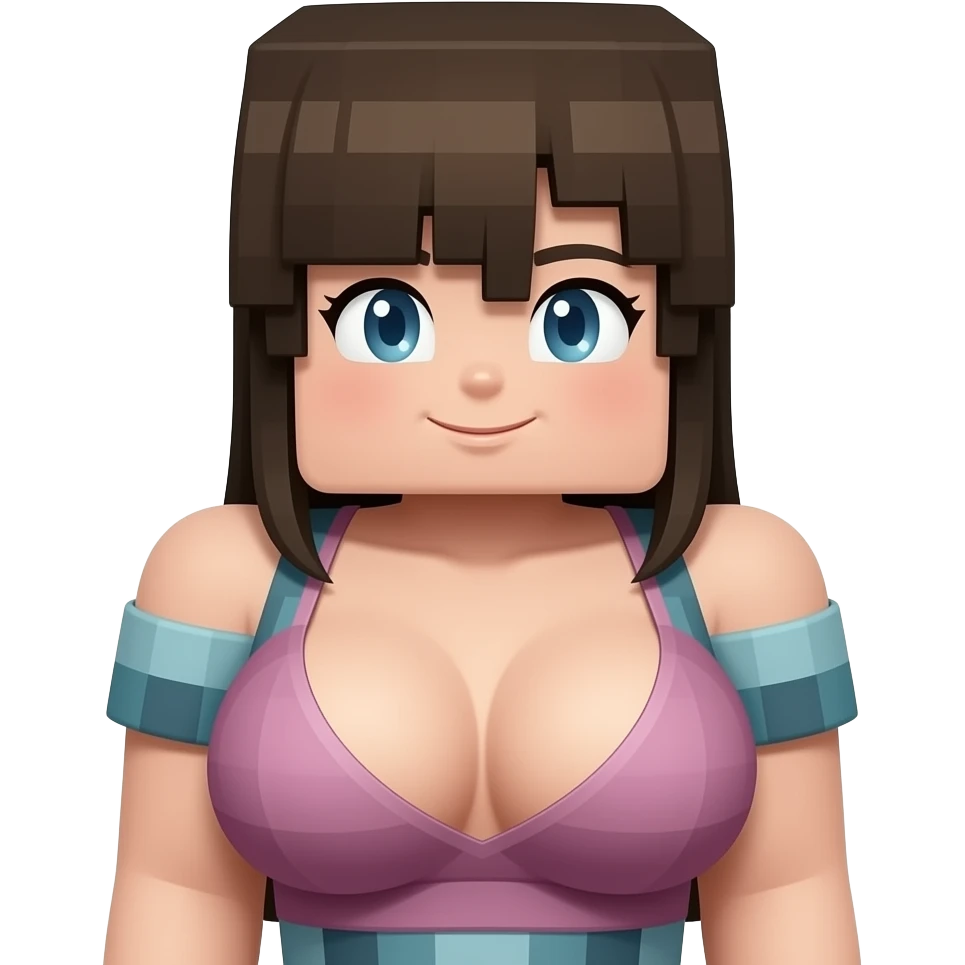 Сиськи  большие, Minecraft emoji