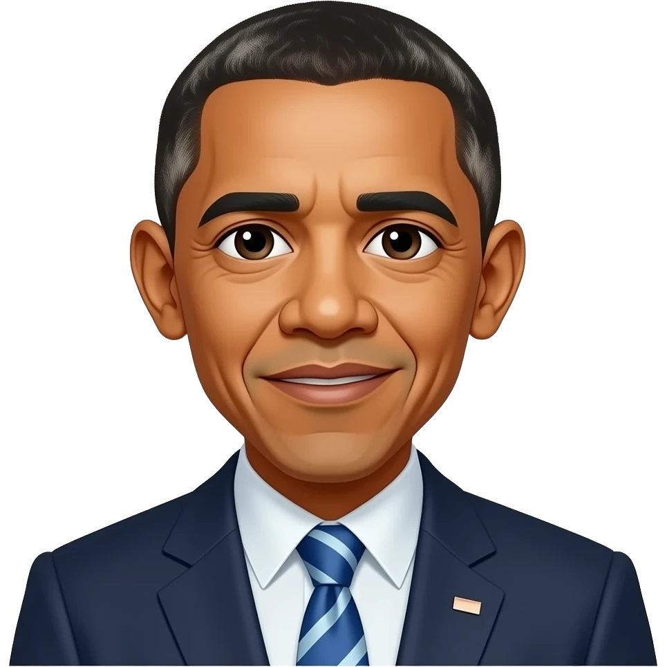 obama pees emoji