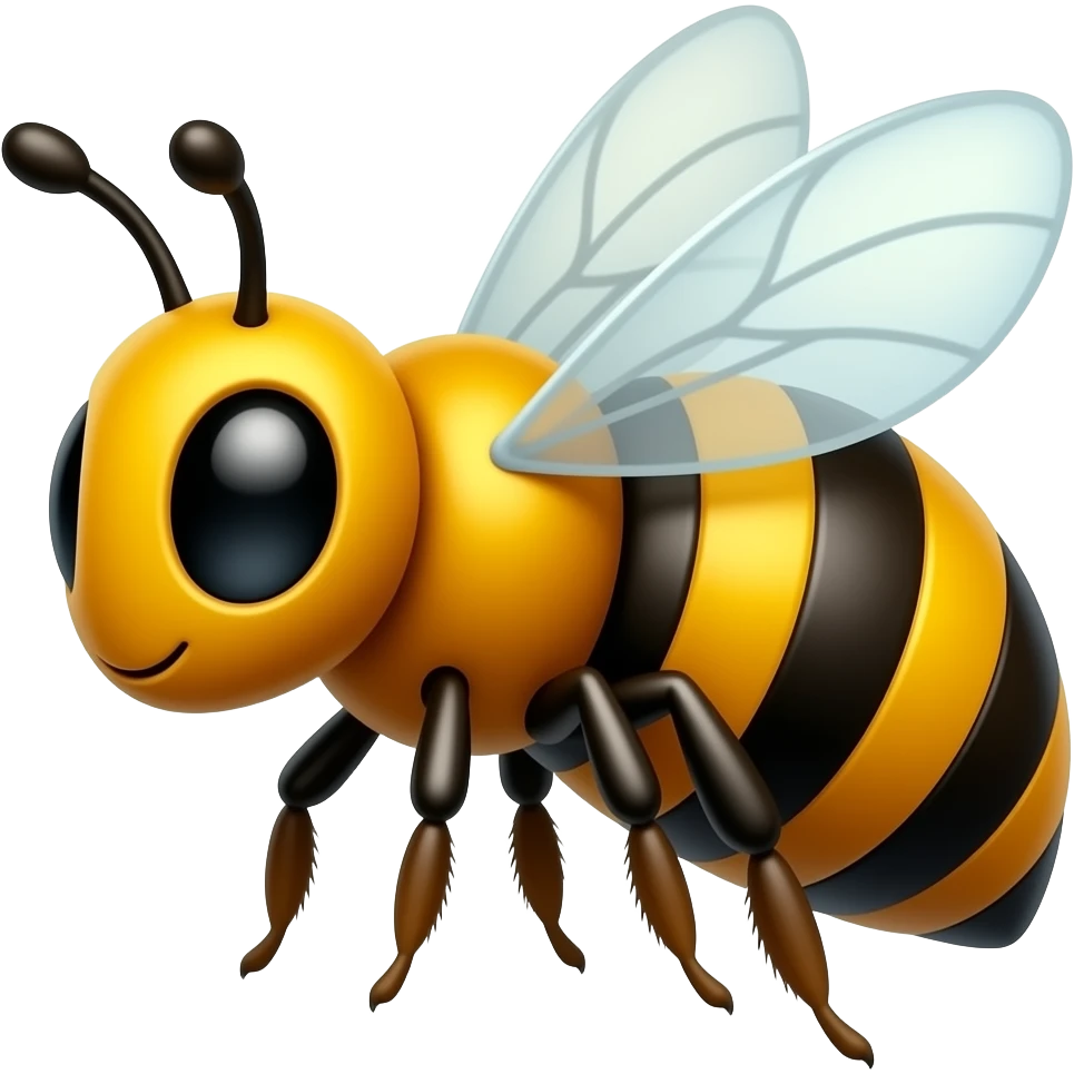 Bee animeted emoji