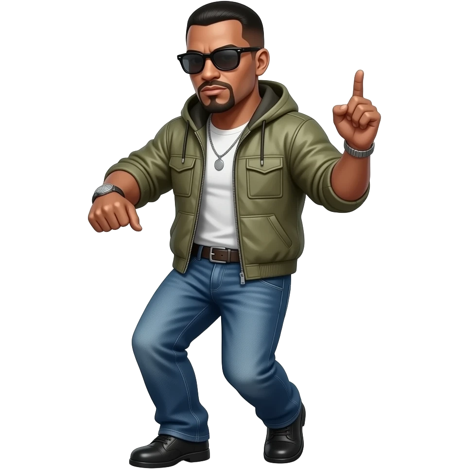 gangster slow dancing emoji