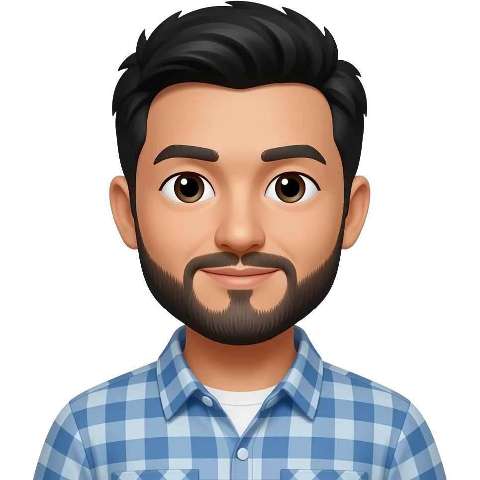 beard asian emoji