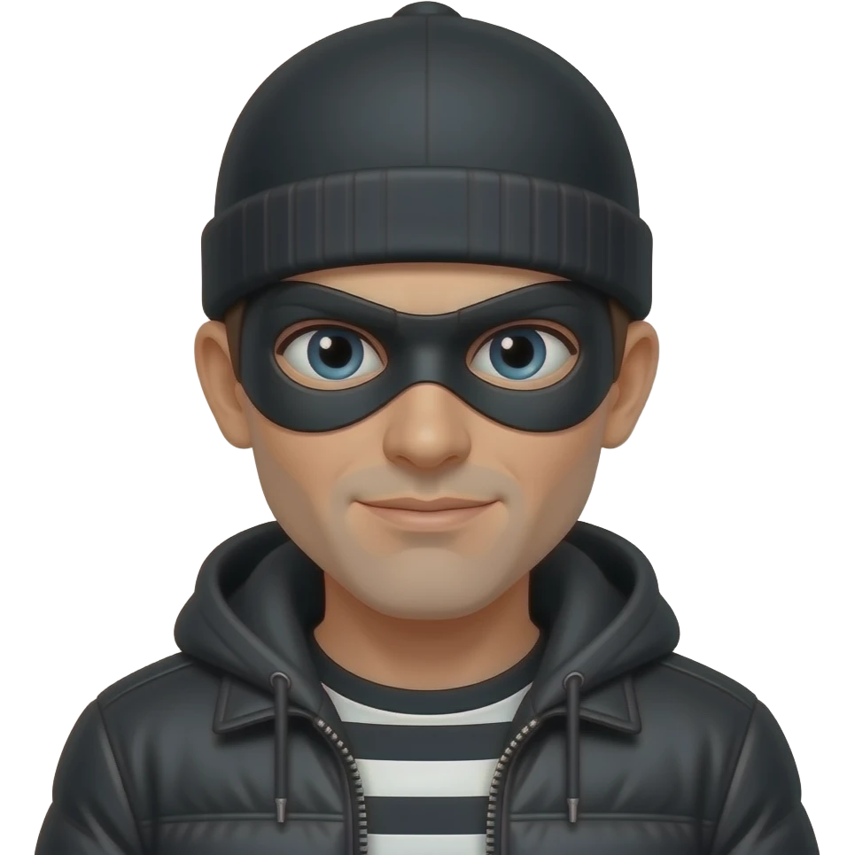 emoji robber emoji
