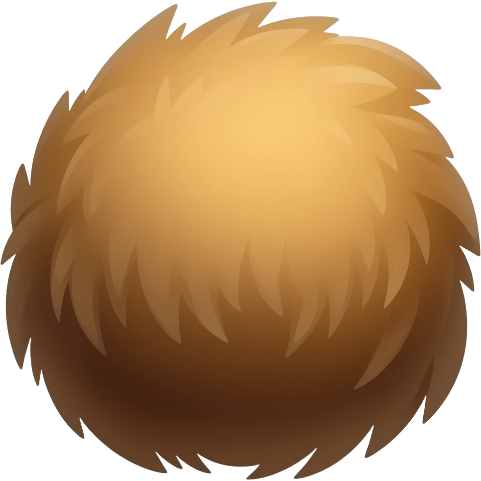 Small bear tail emoji