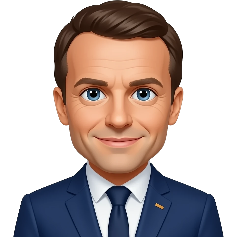 Emanuel Macron emoji