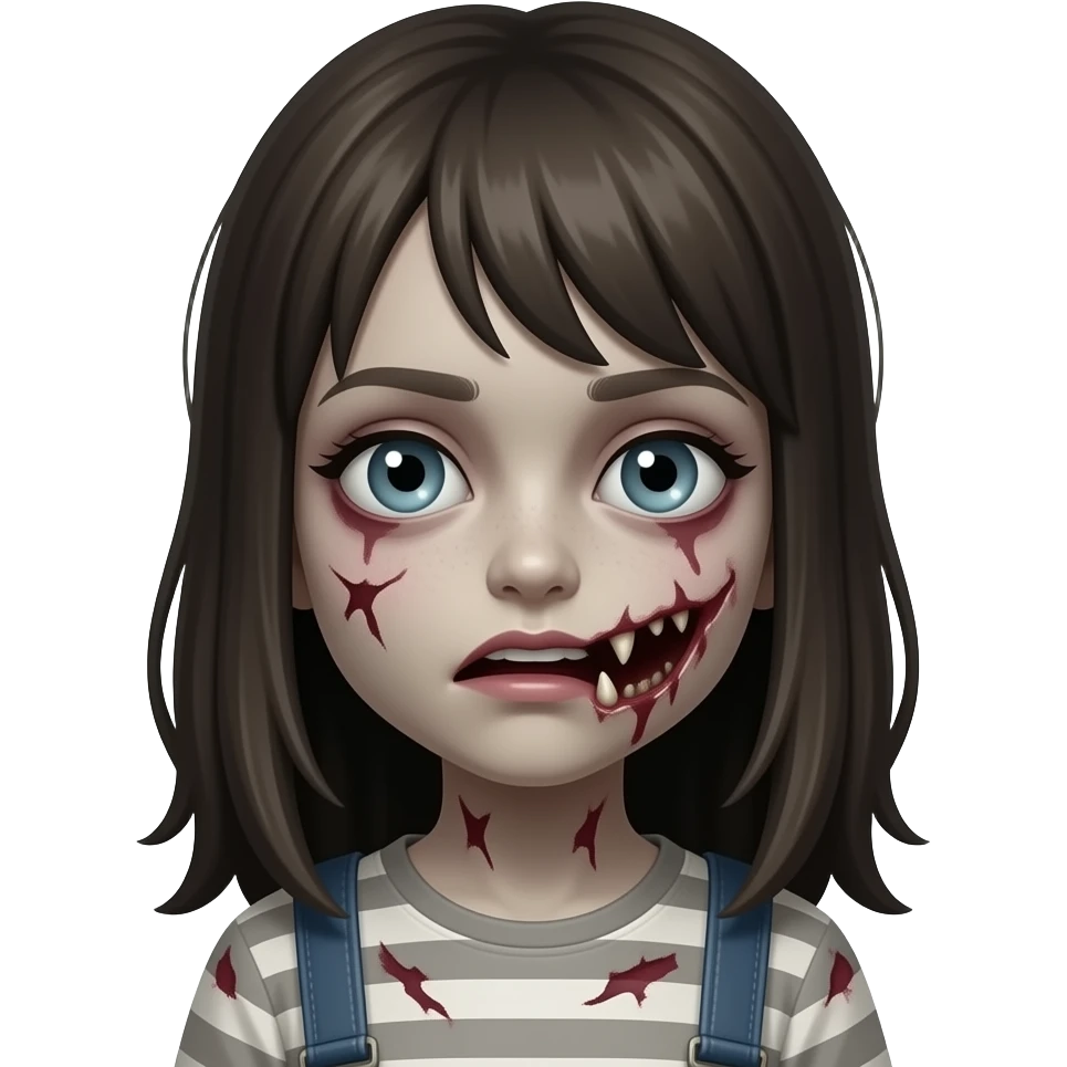 zombie girl emoji