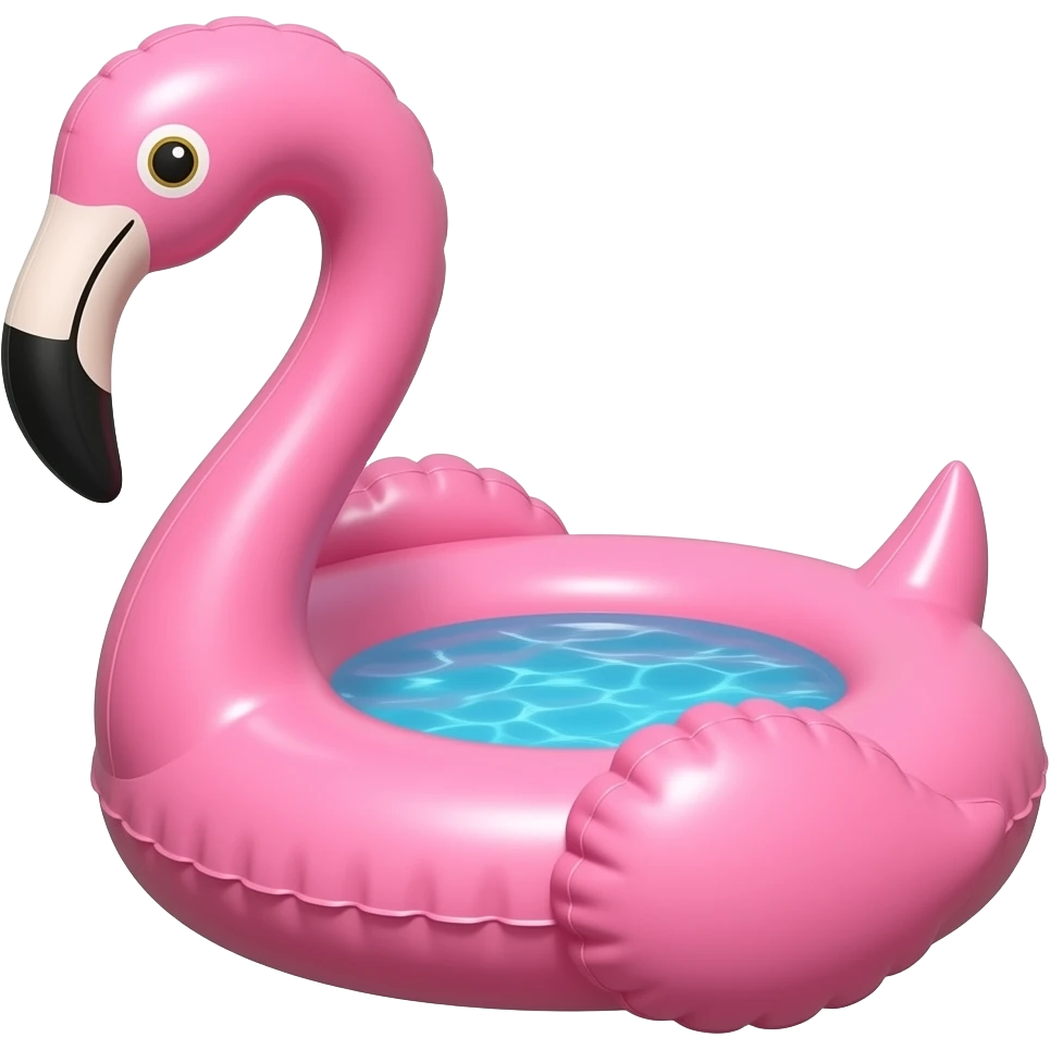 Flamingo Pool Float emoji