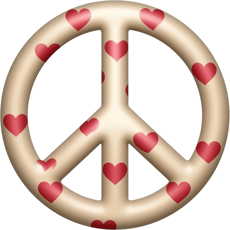 Peace sign emoji
