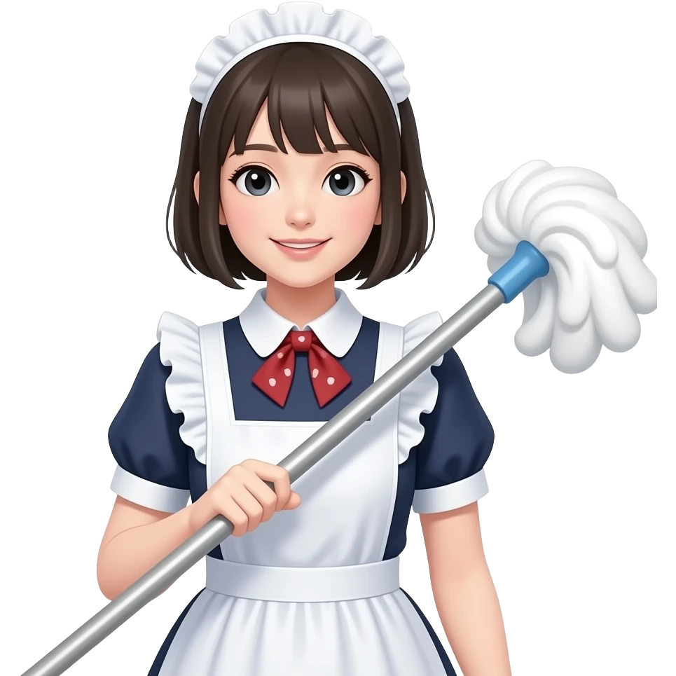 School maid emoji