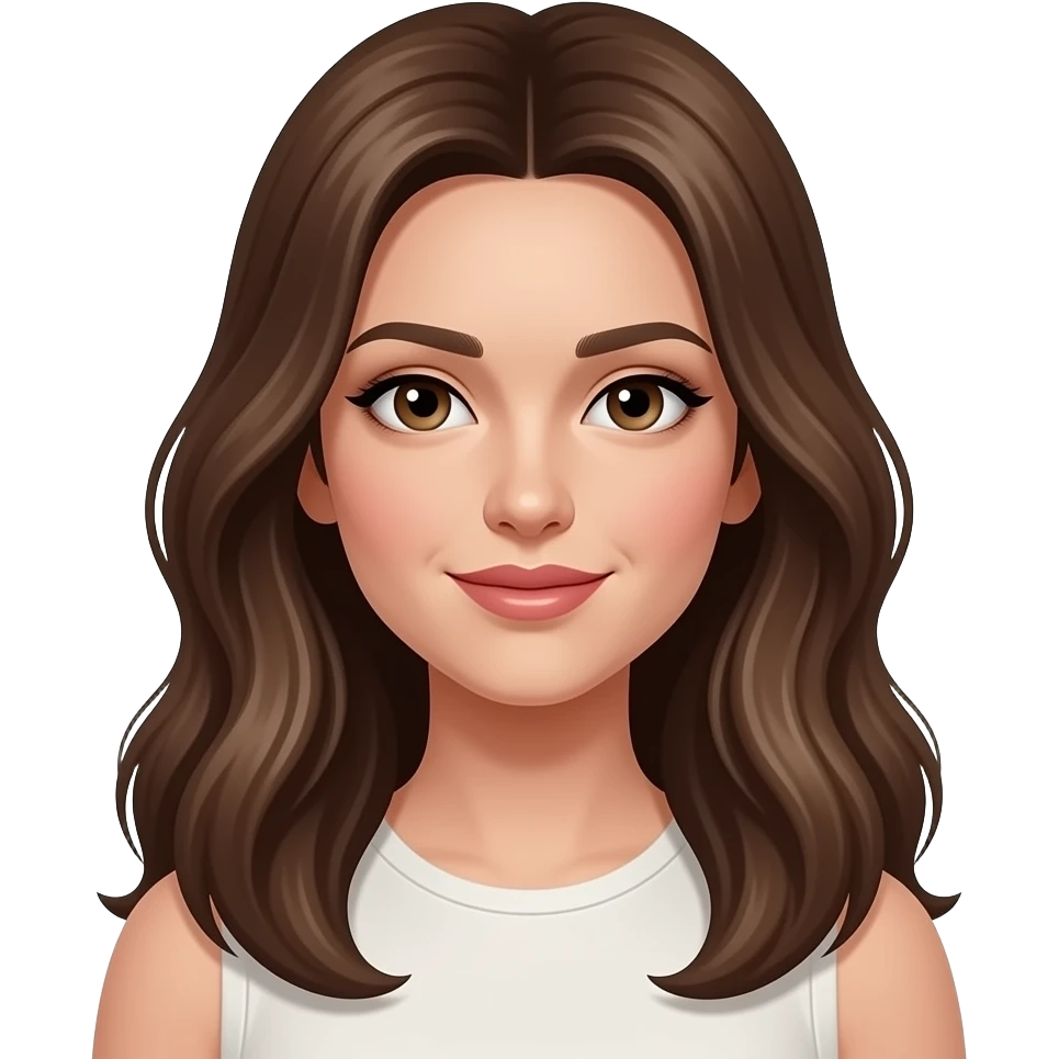 머릿결 여자 emoji