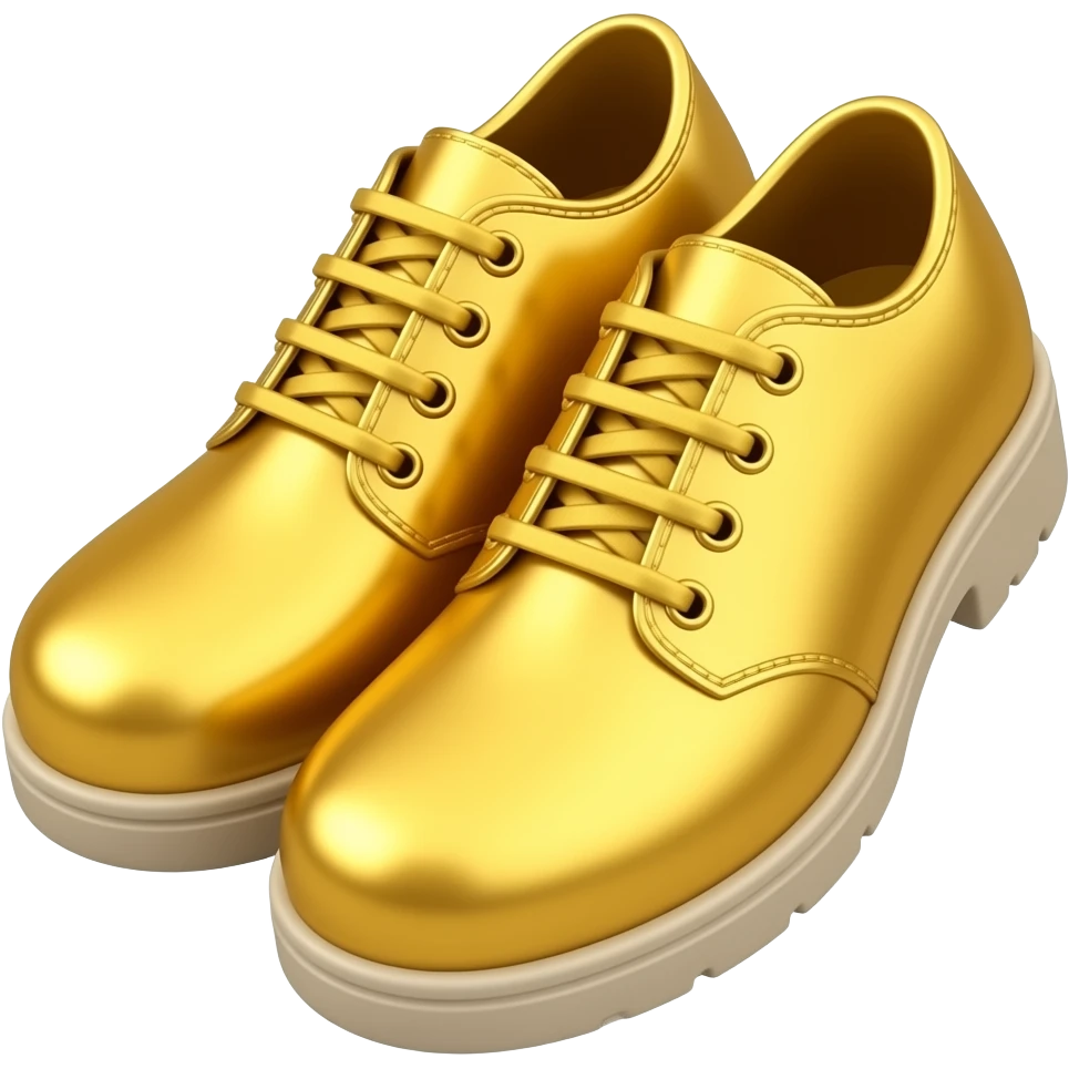 golden shoes emoji