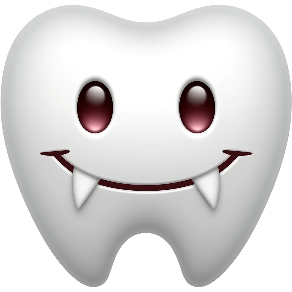 vampire tooth emoji