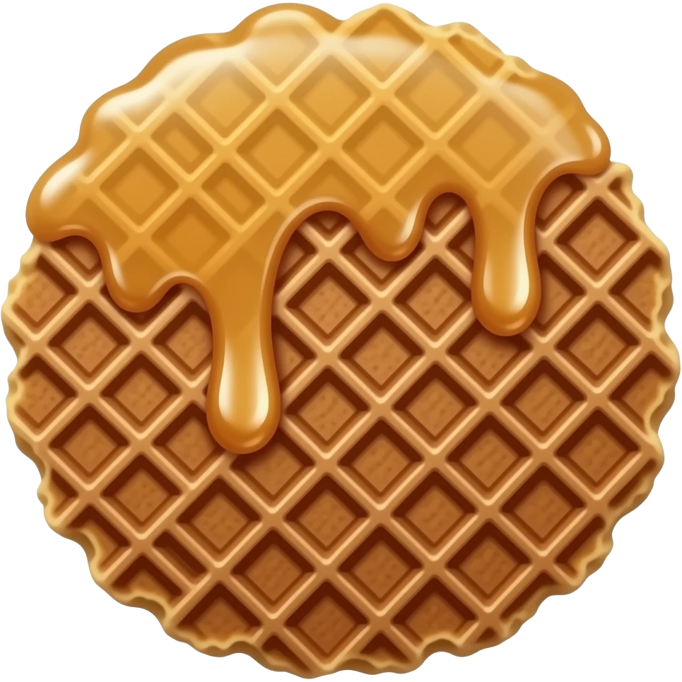 Stroopwafel emoji