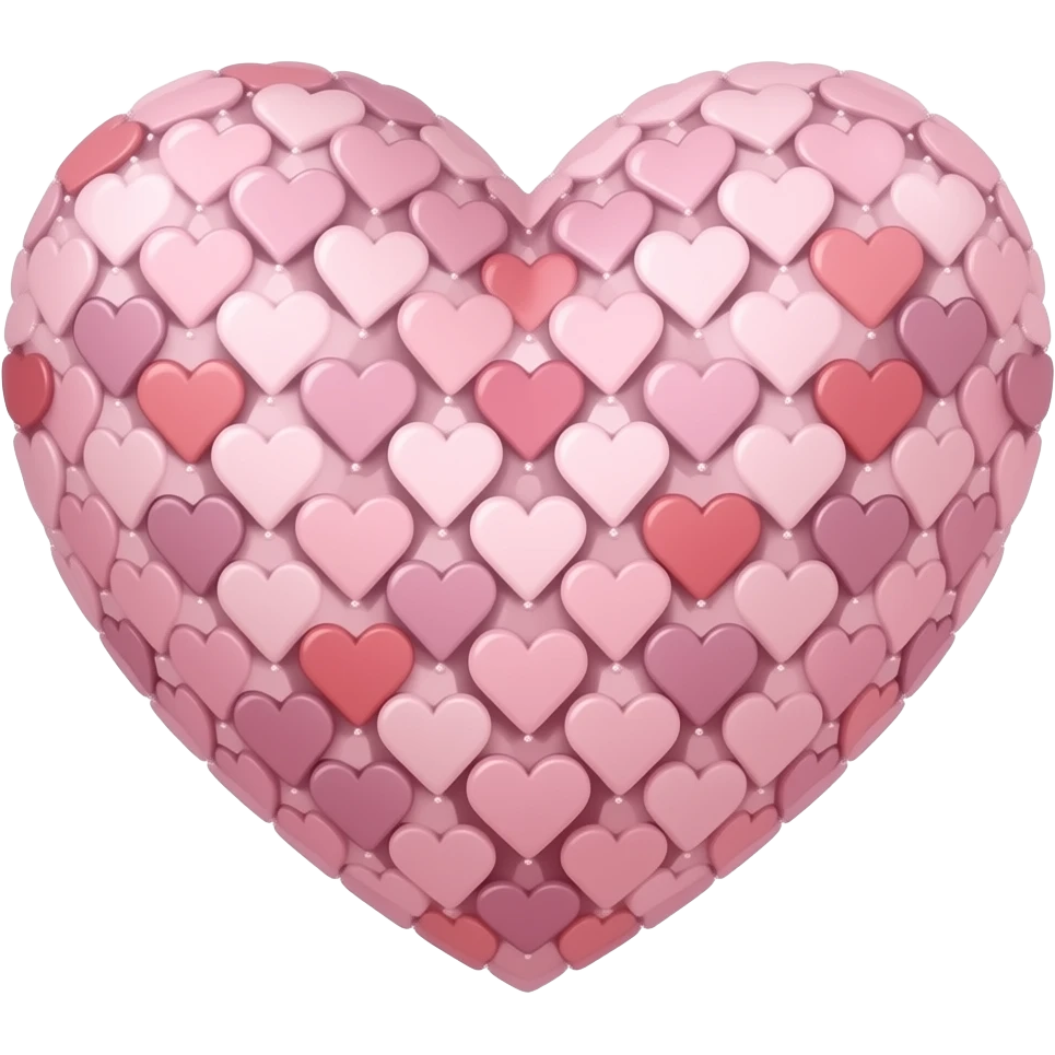 Make a light pink heart emoji so i can copy n paste it as a text emoji