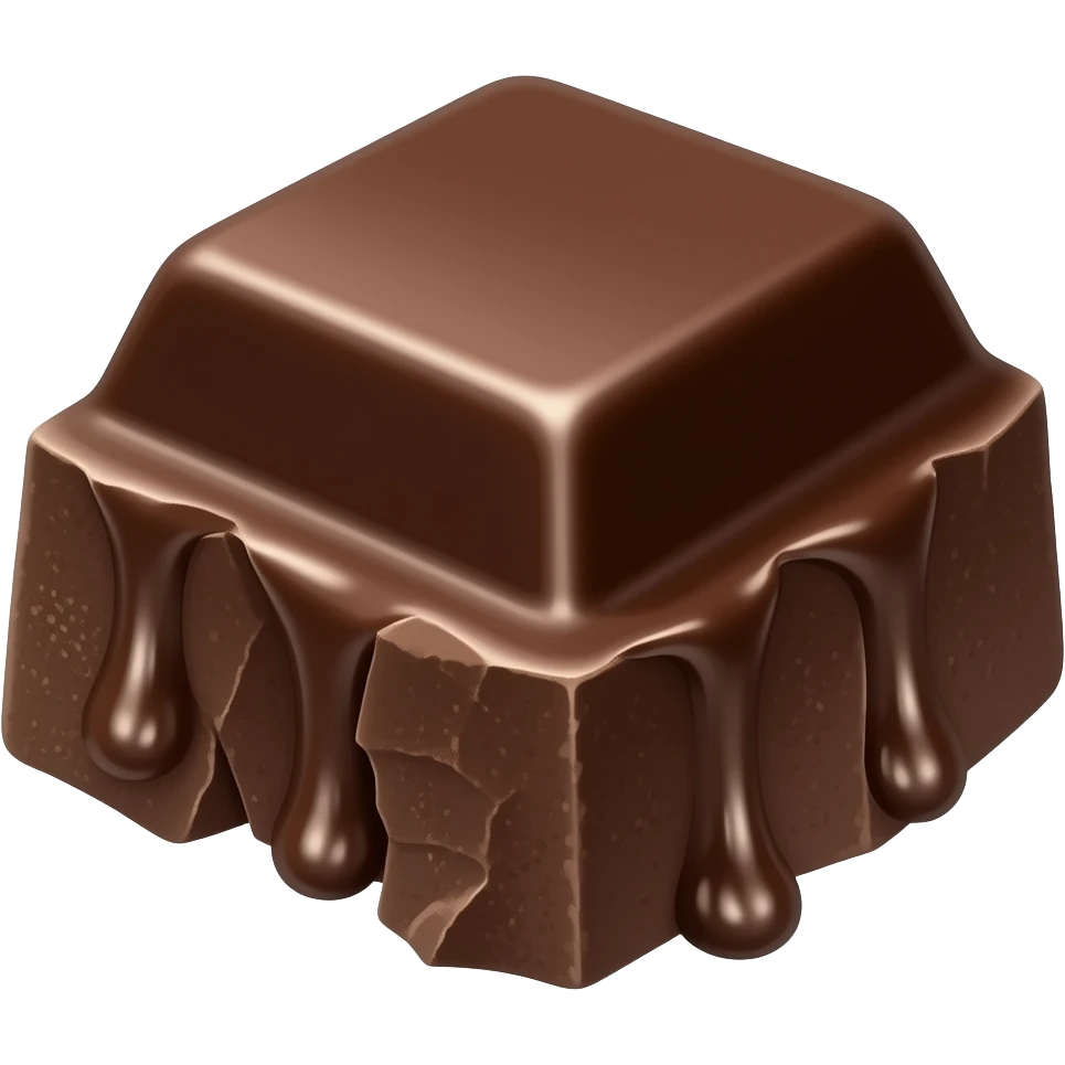 chocolate piece emoji