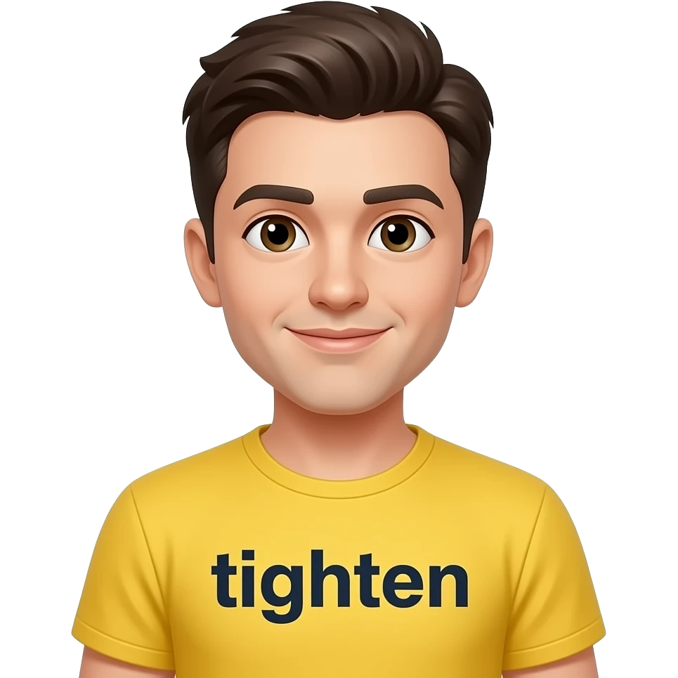 человек командующий уплотнить (надпись!) в желтой майке emoji