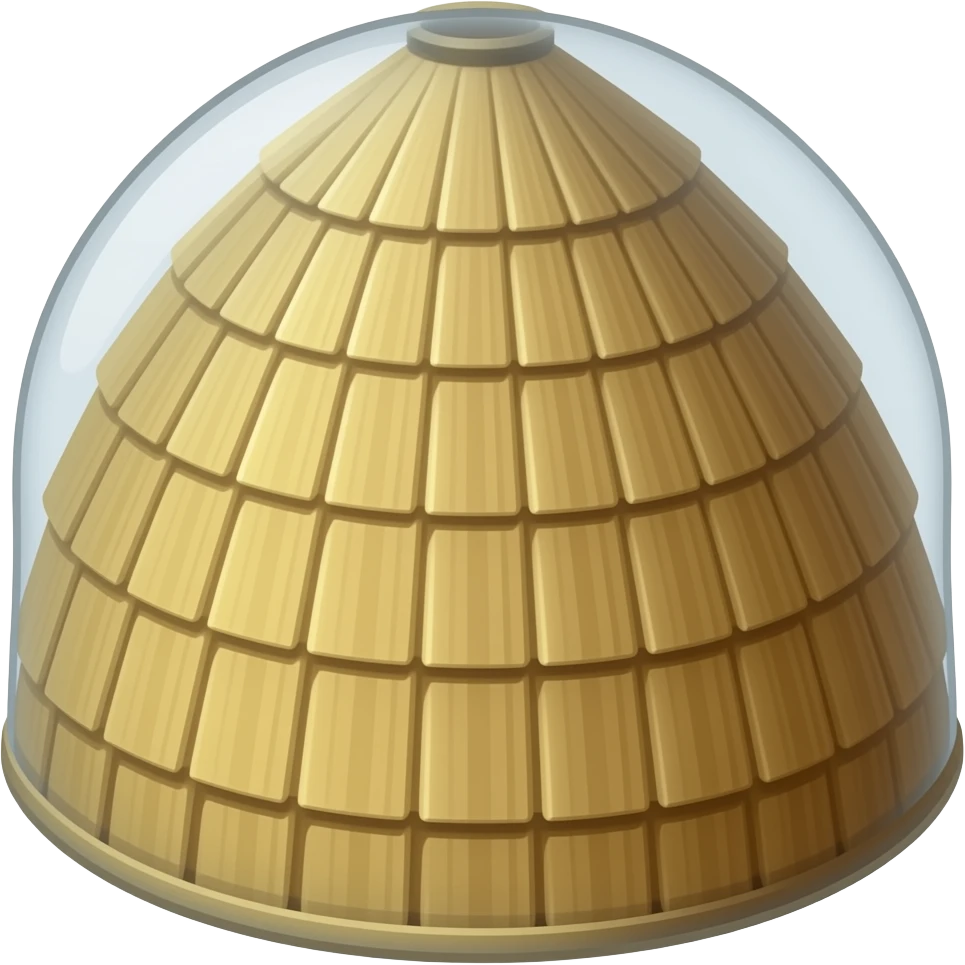 Chinese wide kasa hat emoji