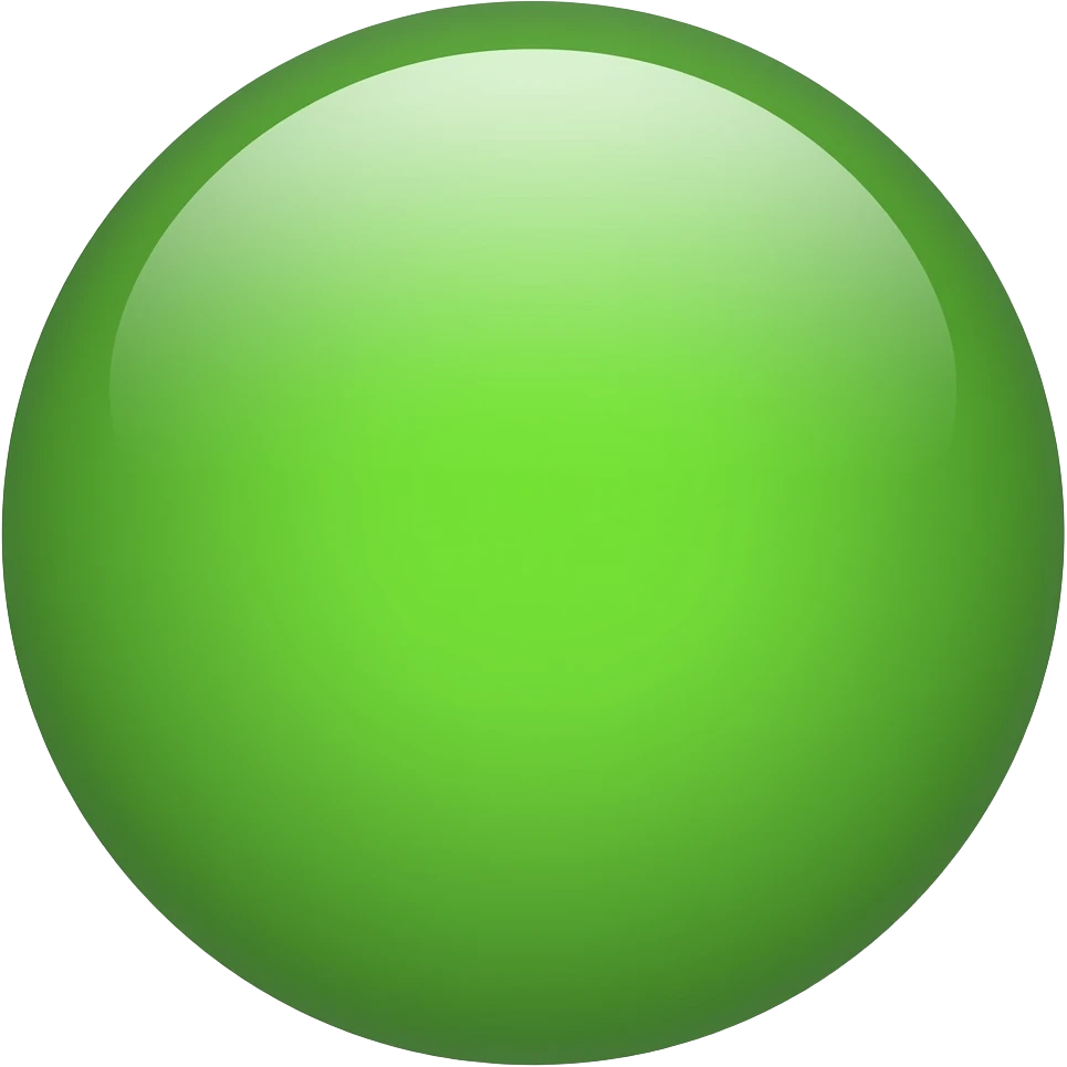 green circle emoji