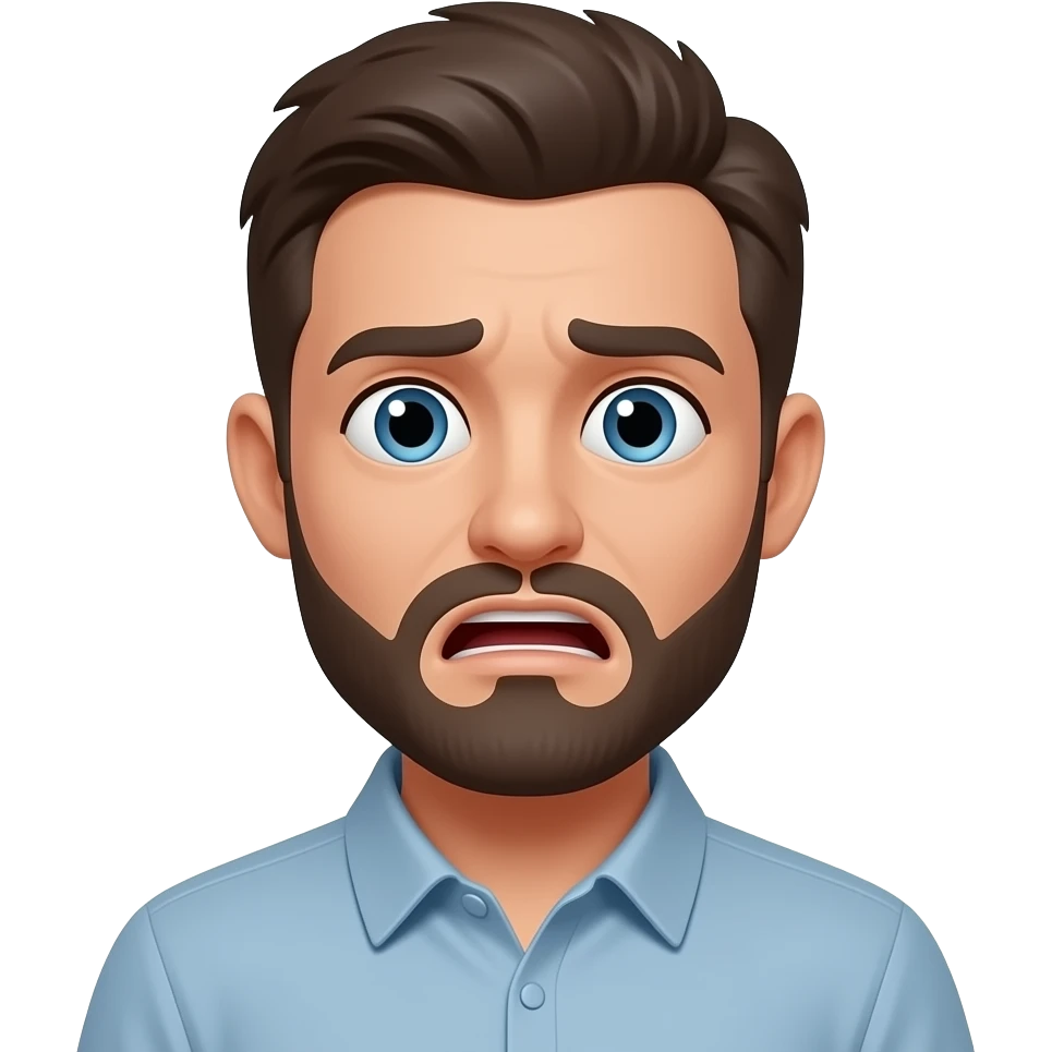 Scared emoji