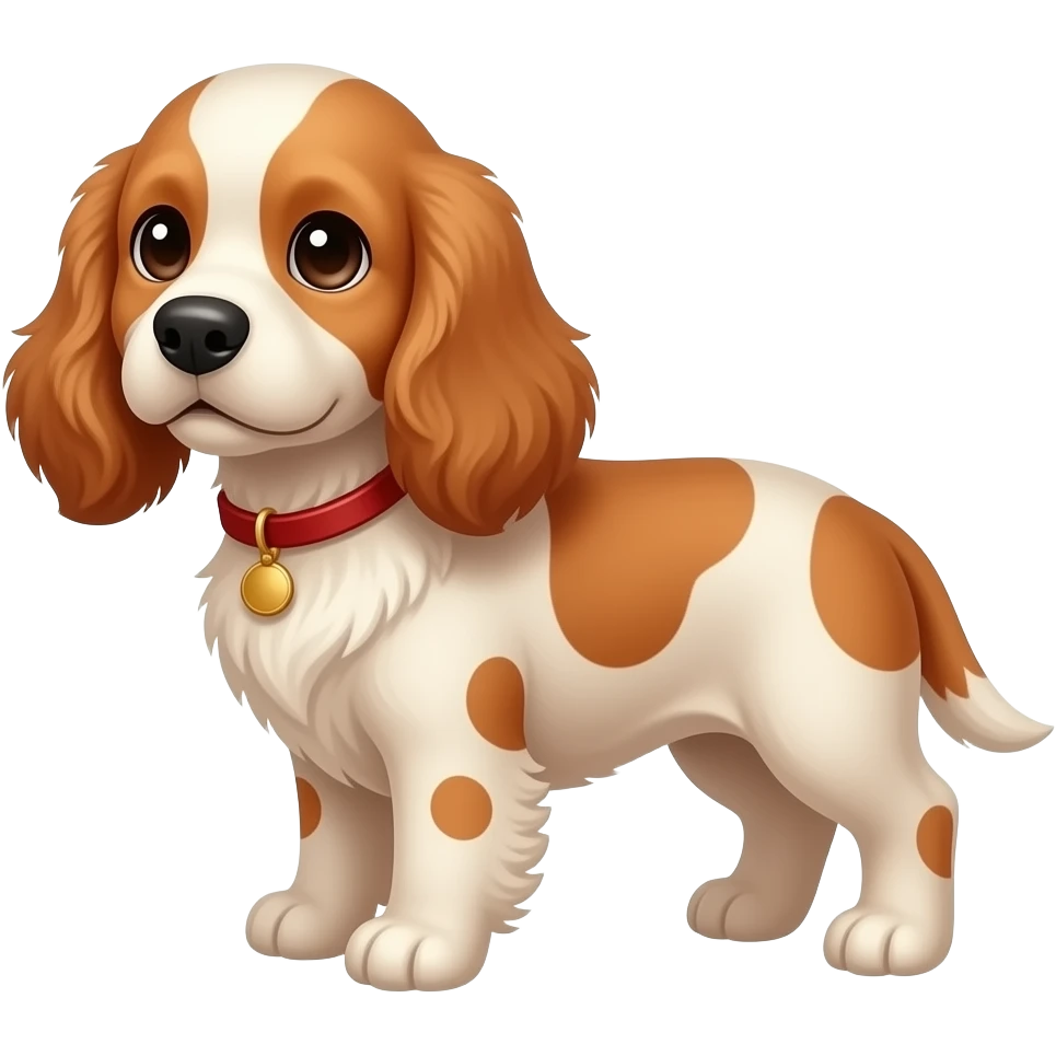 Cocker spaniel red  age 1 emoji