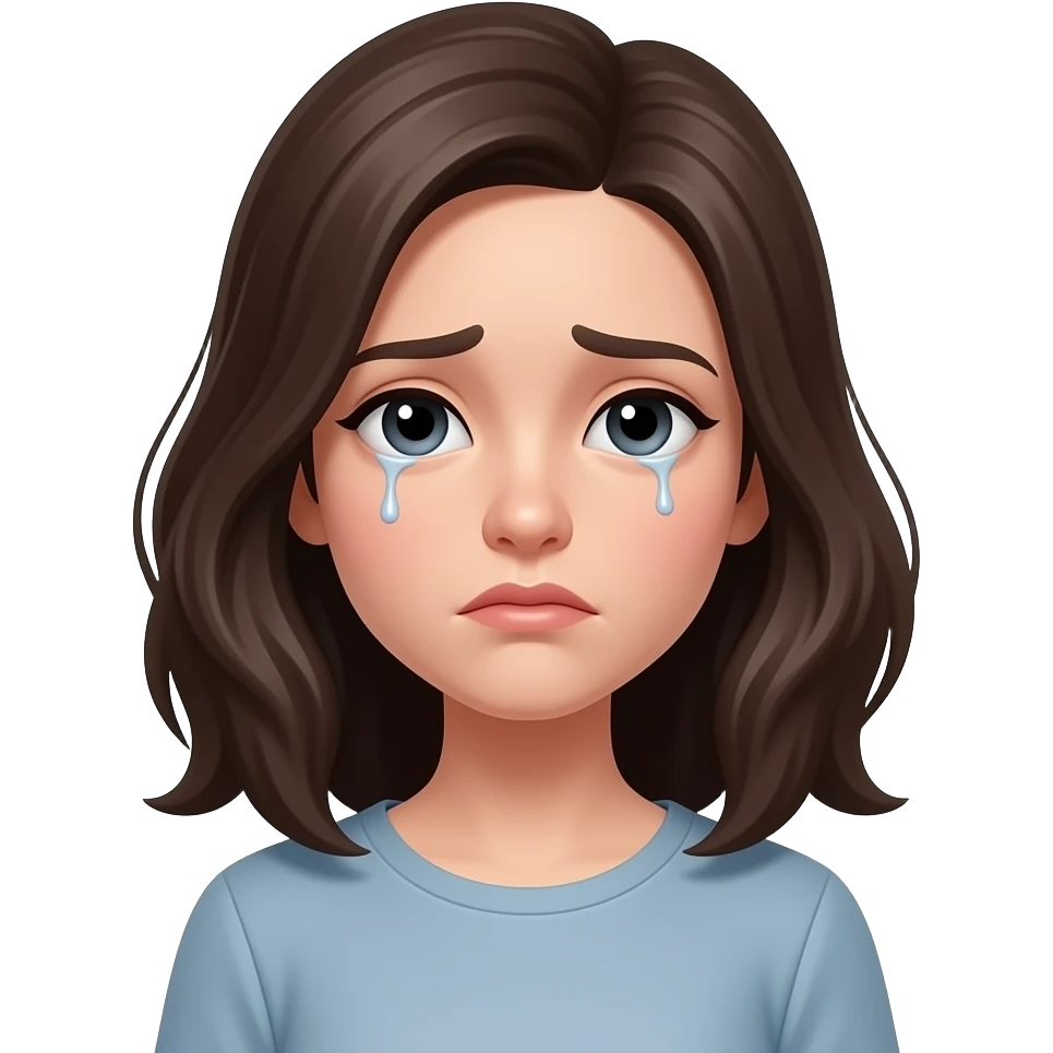 mujer trizte emoji