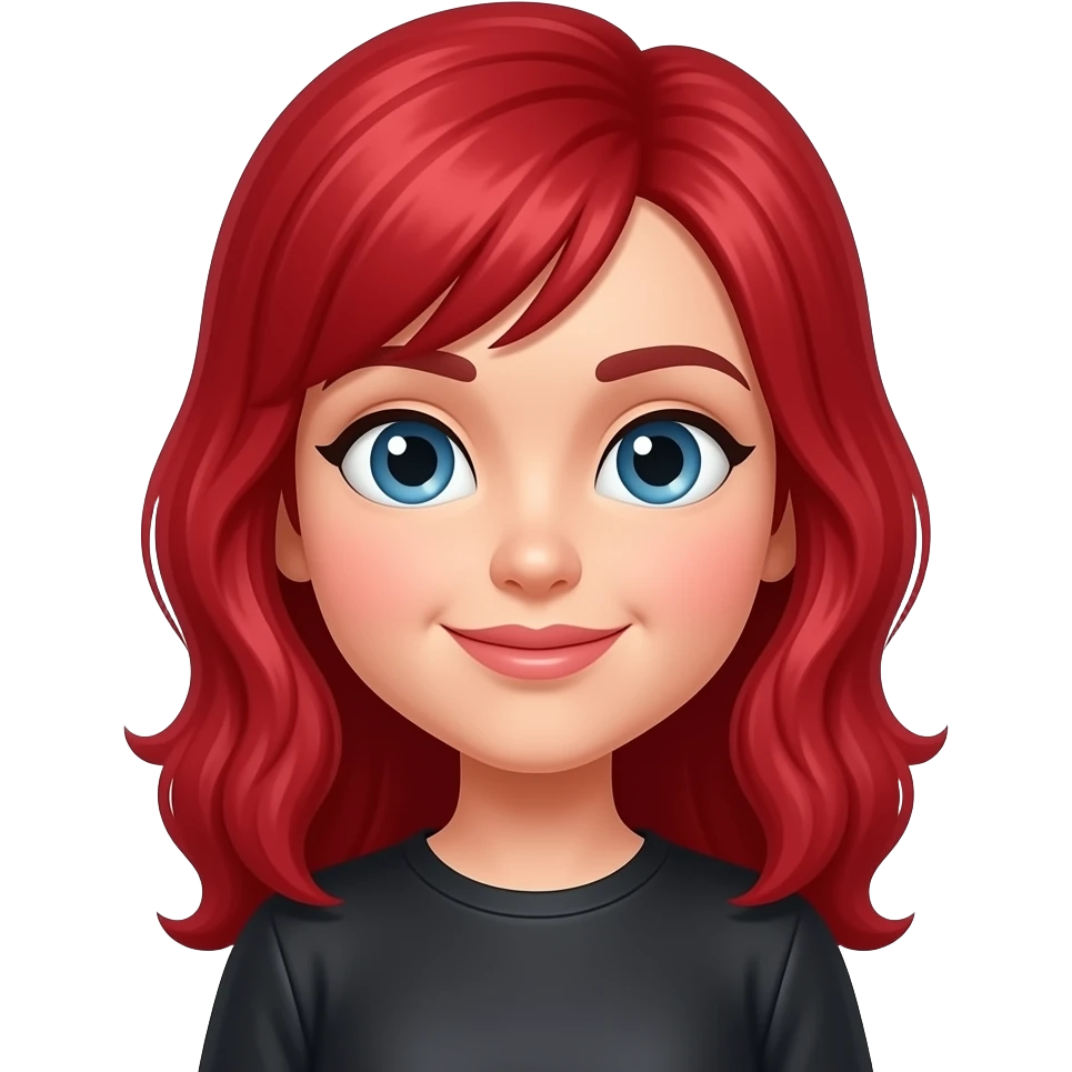 Coiffeuse rousse emoji