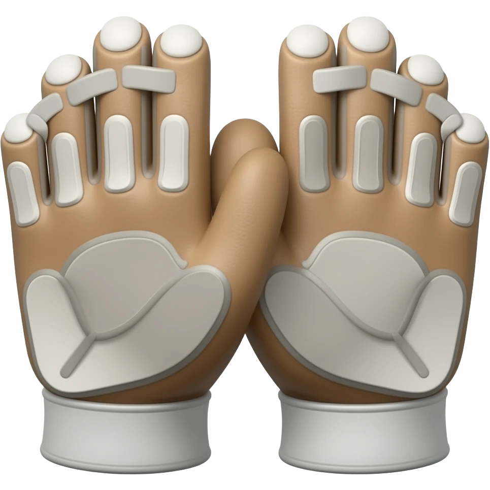 football gloves emoji
