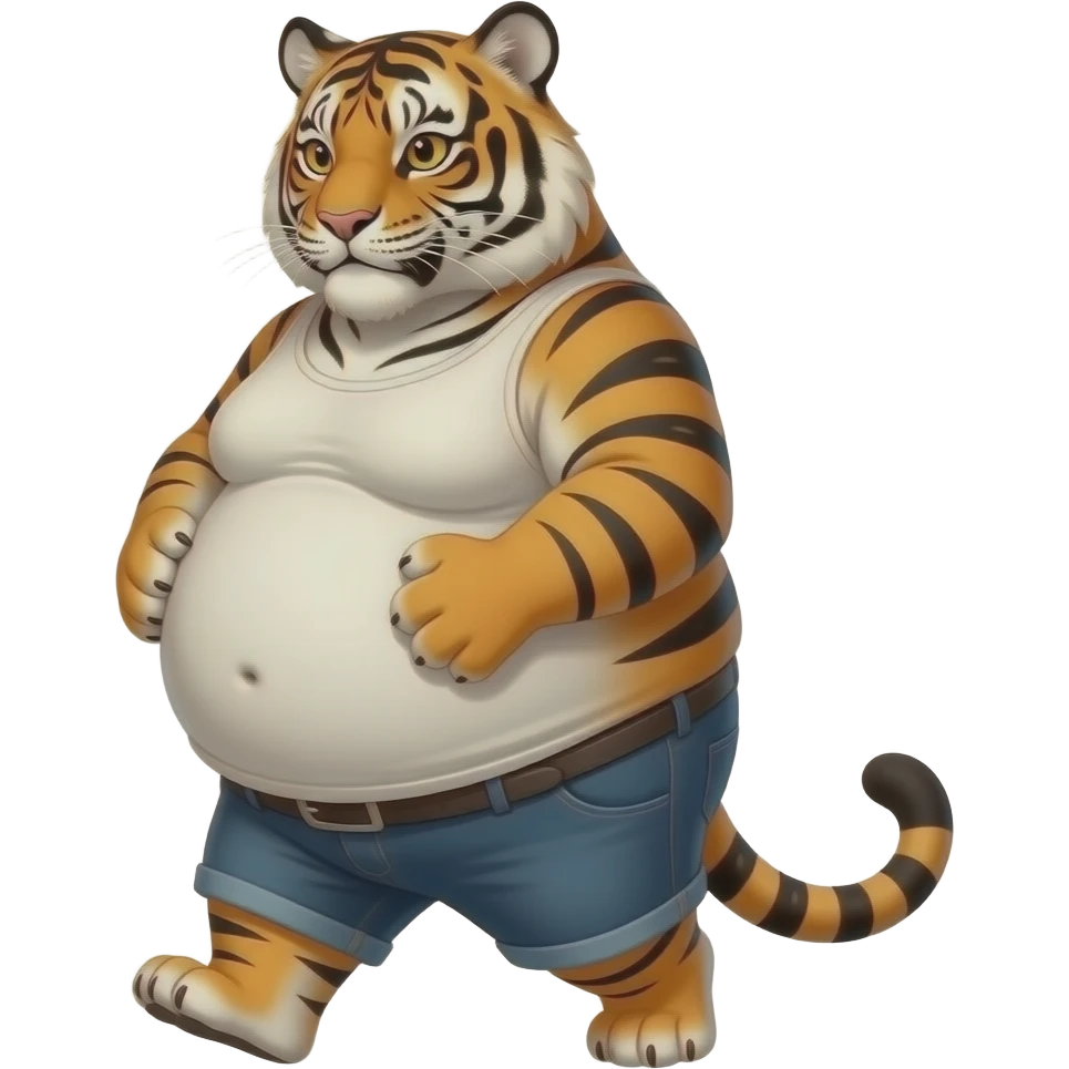 Oh! A Bellybutton,Tigress look at your tummy,it is so hugely fat,a girl Tiger’s food baby pot-belly is getting pretty ready to explode any minute now,oh goodness that stomach wants a rub,is the Tigress so FULL that she could not walk right,her giant heavy Tummy makes her waddle. emoji