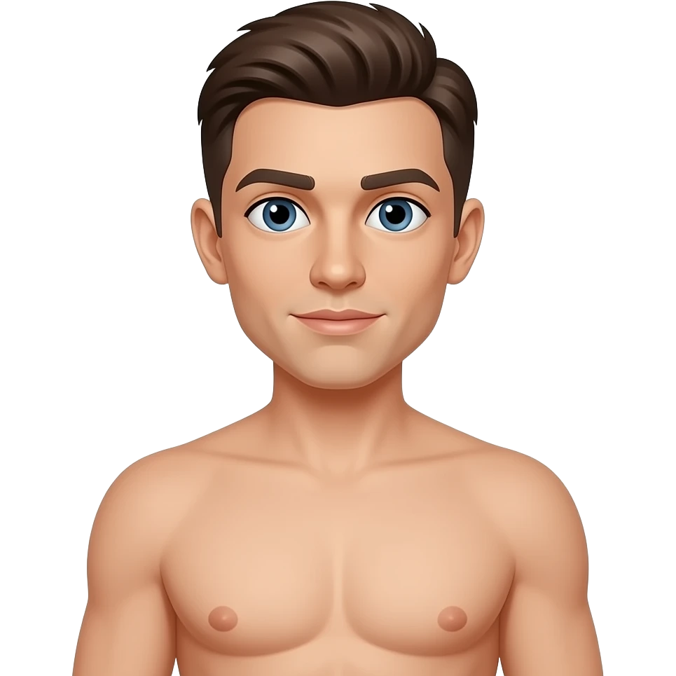 Gay person boobs emoji