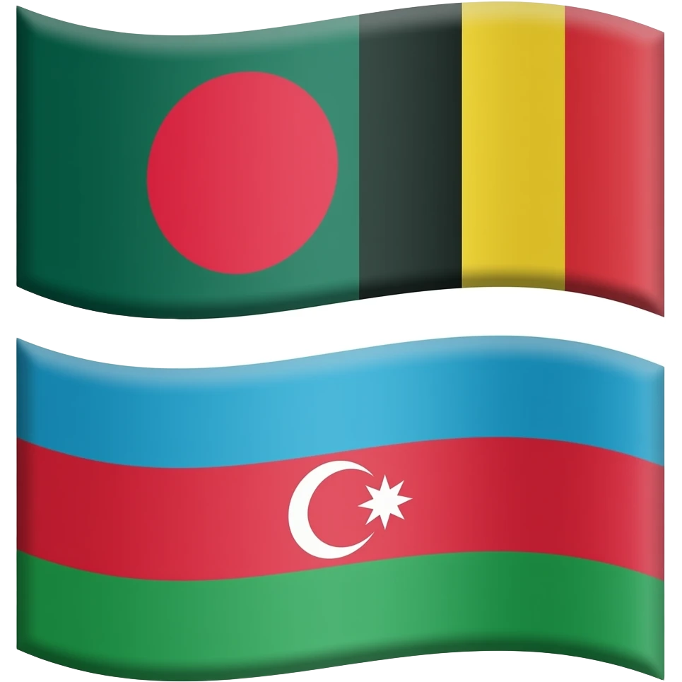 Make flag emoji like these 🇧🇩🇦🇿🇧🇪 emoji