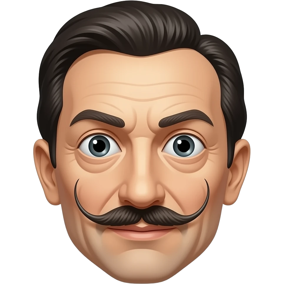 Money heist dali mask emoji