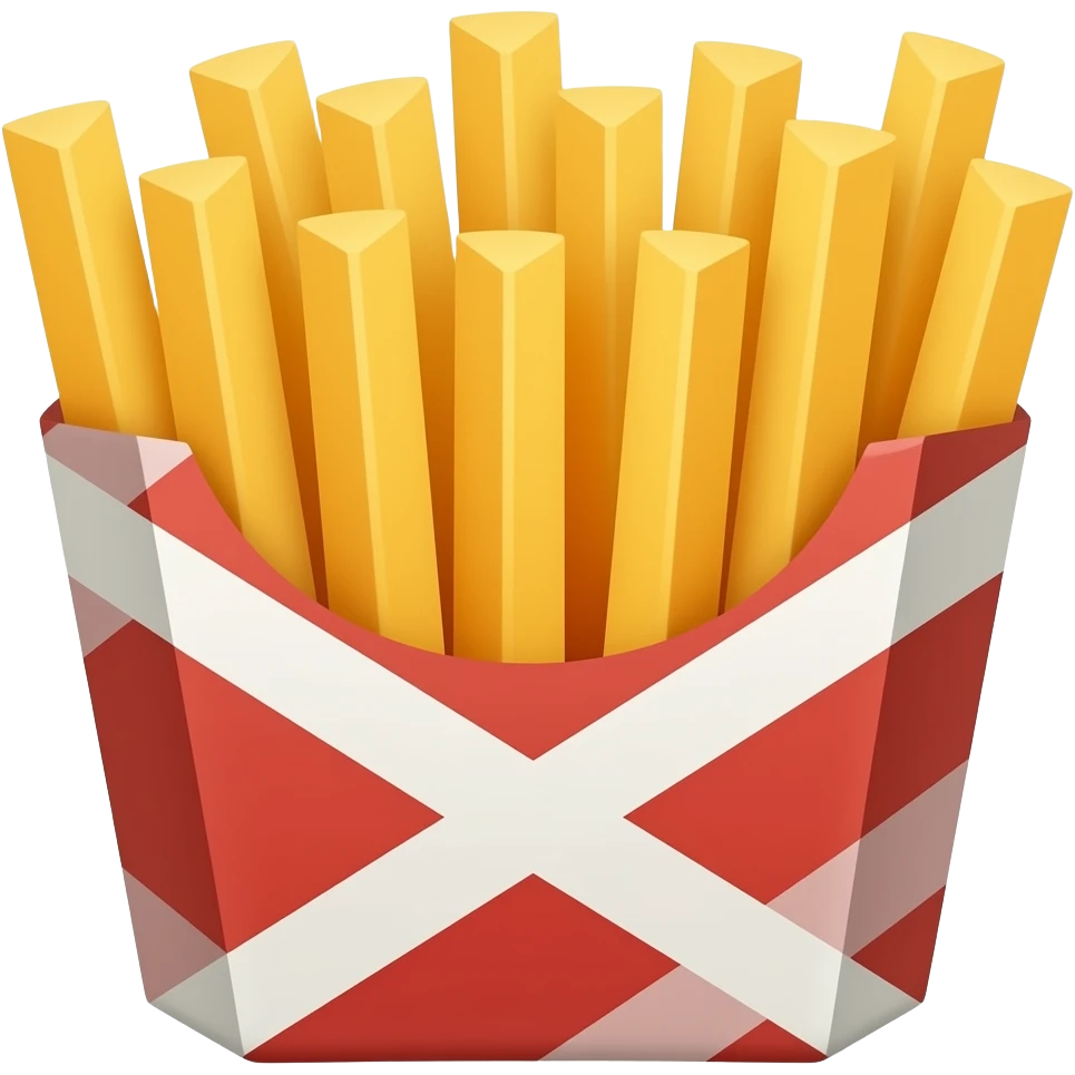 sweet potato fries emoji
