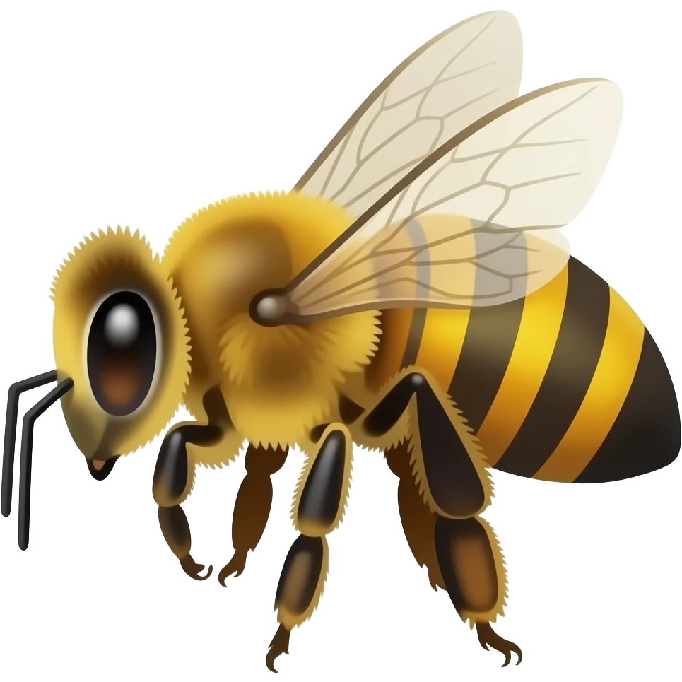honey bee emoji