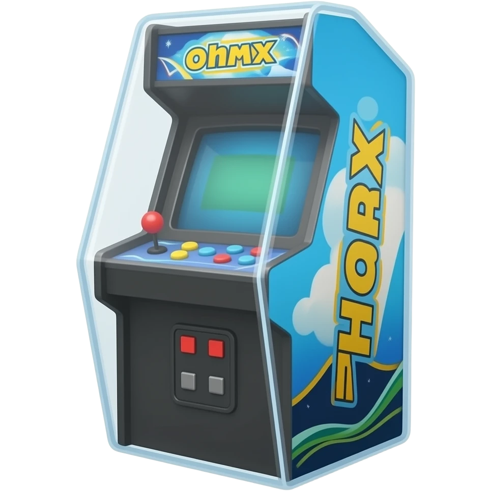 arcade + protective cover emoji