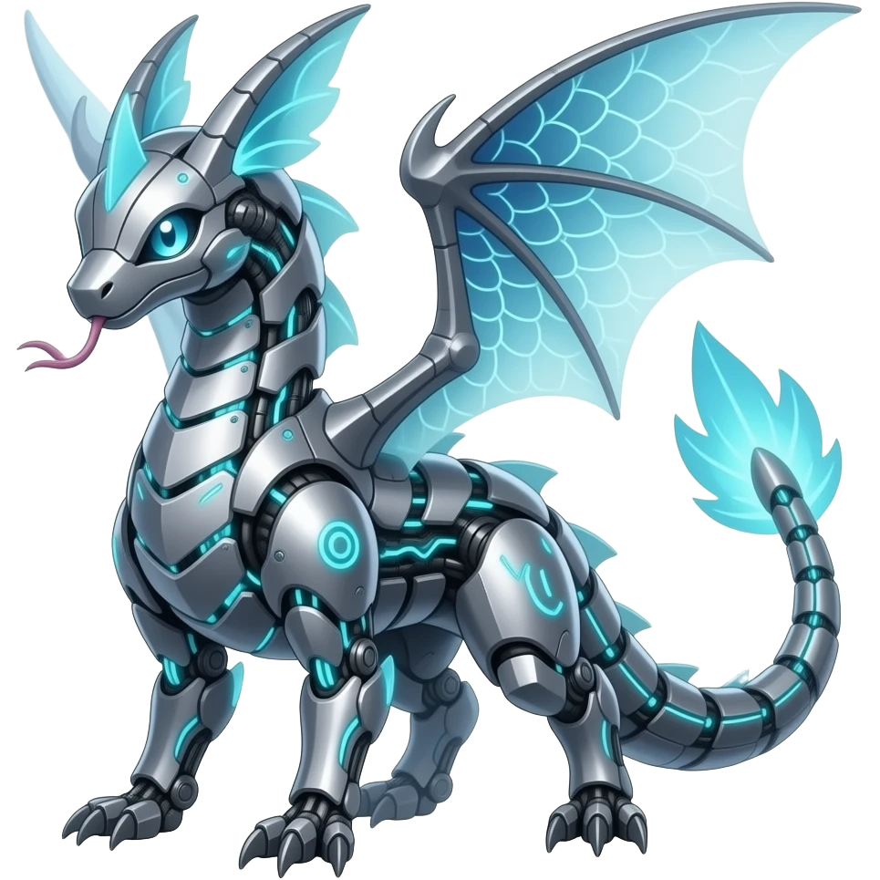 Axew-Larvesta-Latios-Genesect-Exveemon-Fakémon-hybrid emoji