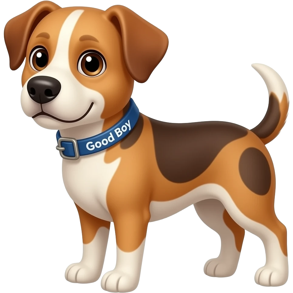 Good boy collar emoji