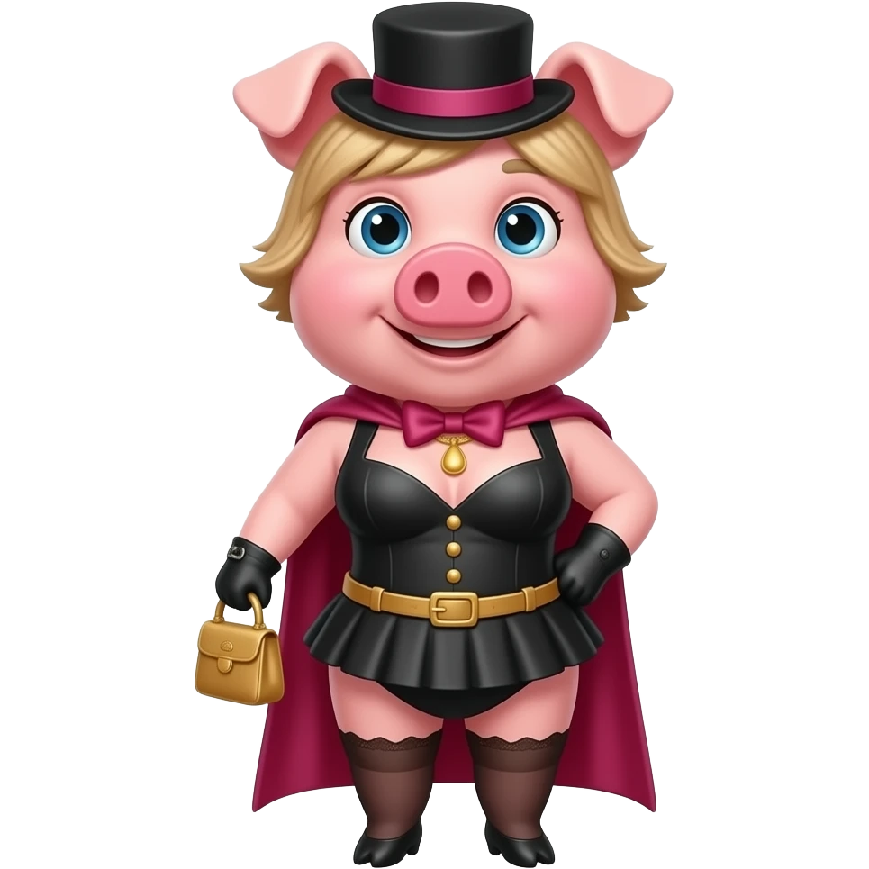 porca vestita da mignottta emoji