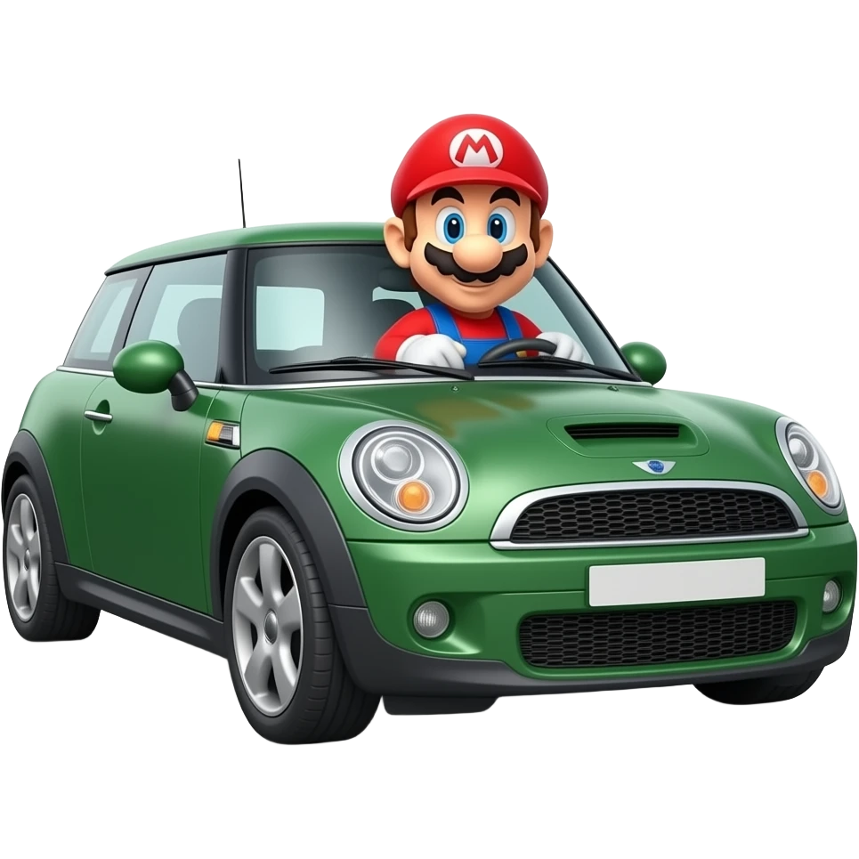 Mario mini cooper emoji