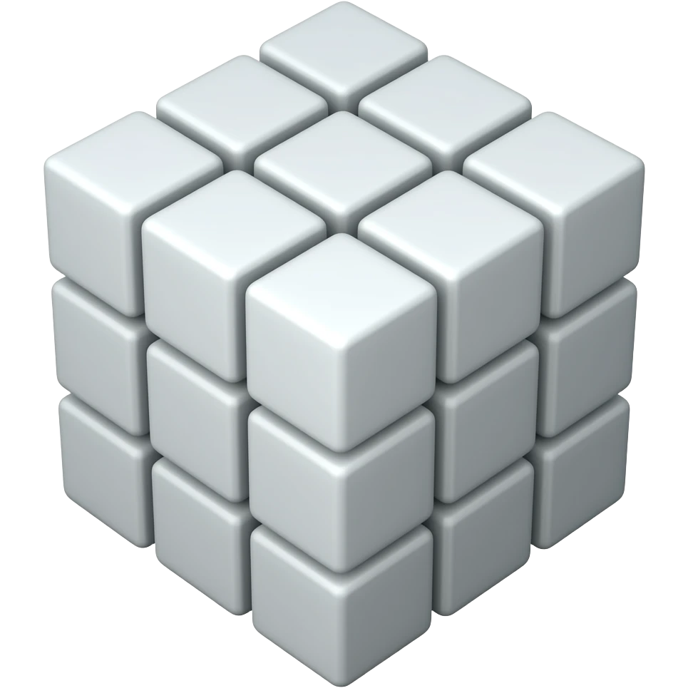 many cubes emoji