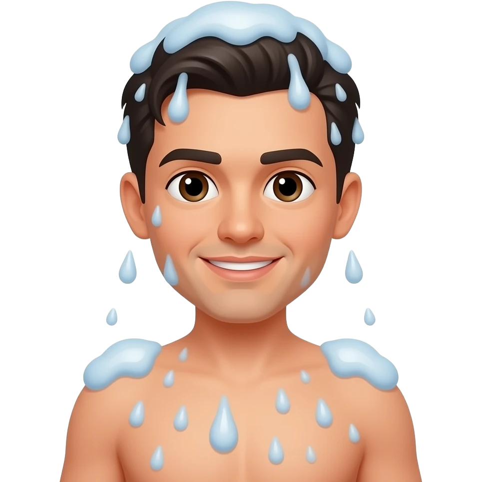 Showering emoji