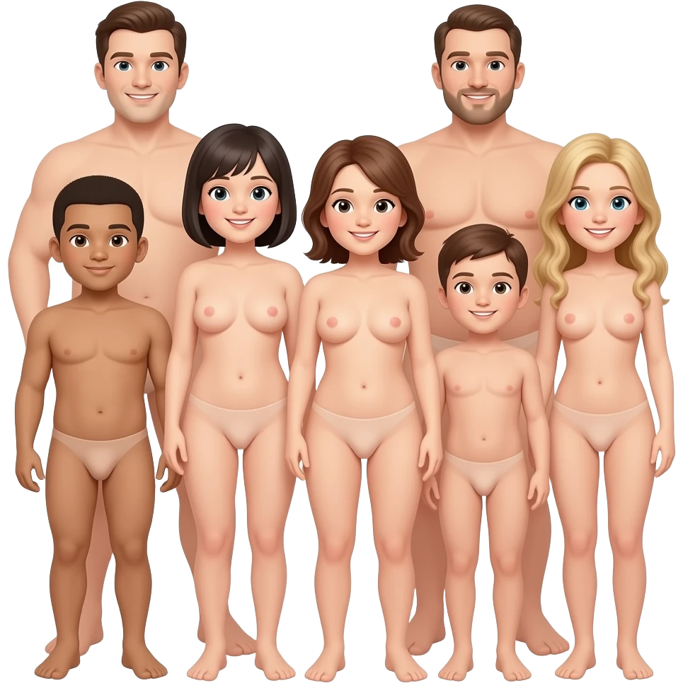 Big Family sex nude pic emoji