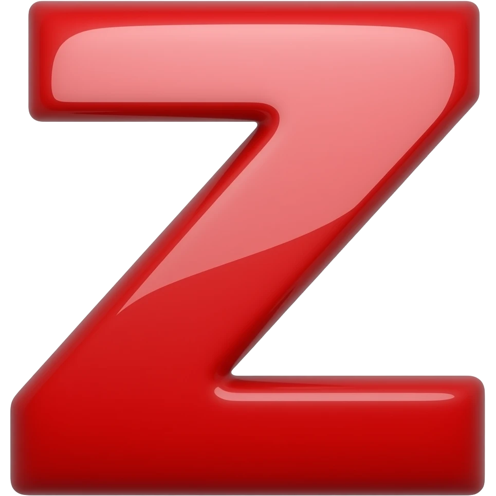 Z red emoji