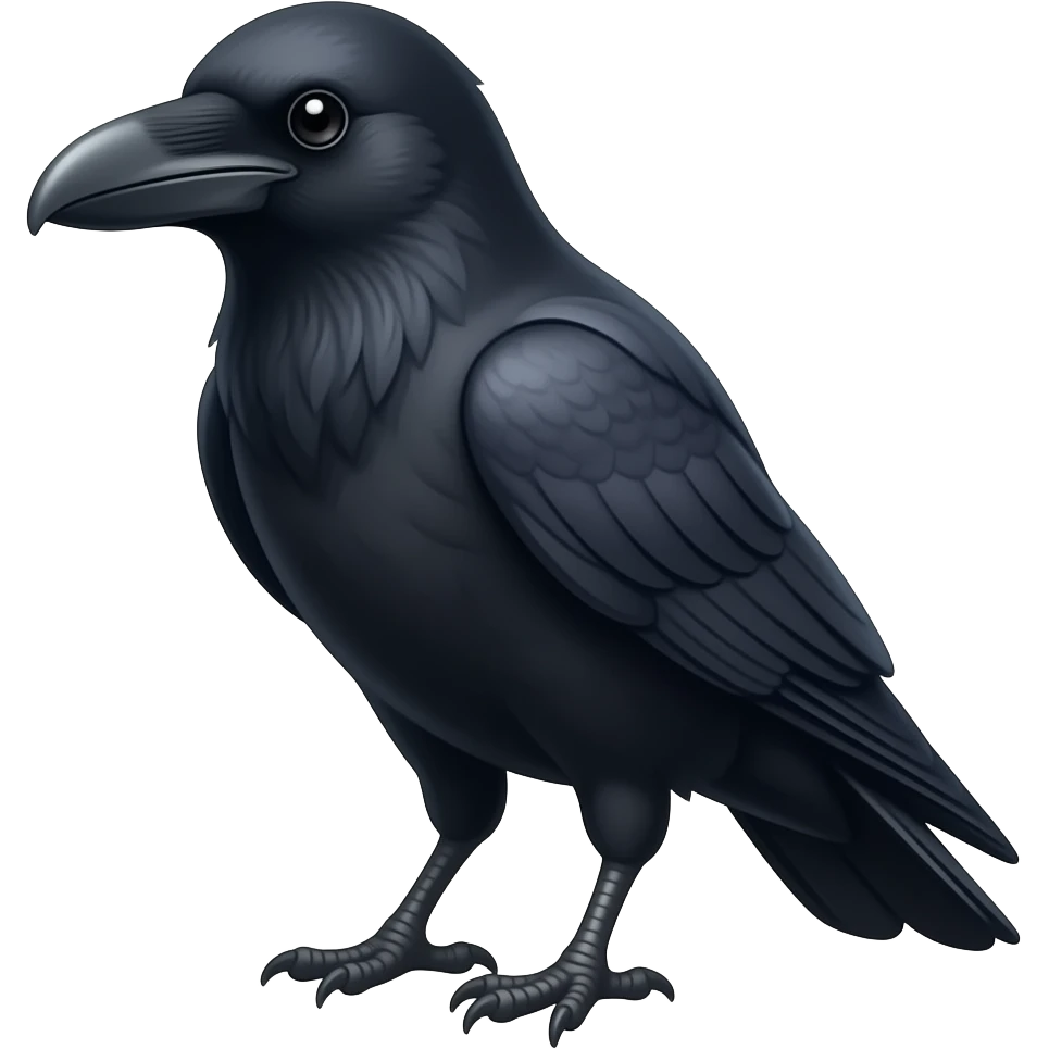 Raven emoji